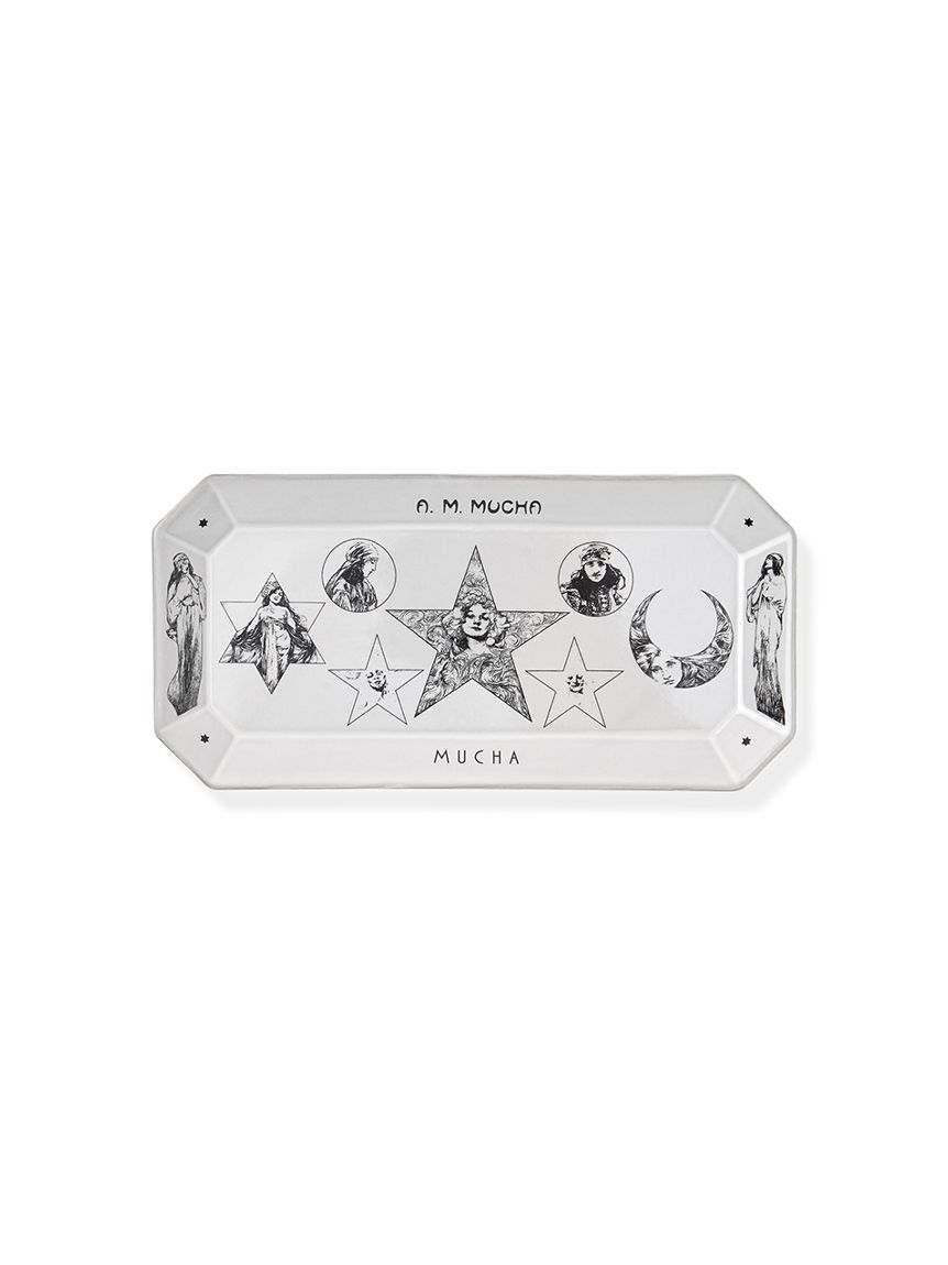 マルチトレイM 装飾人物集(マグカップ＆トレイ)｜グッズ│MUCHA