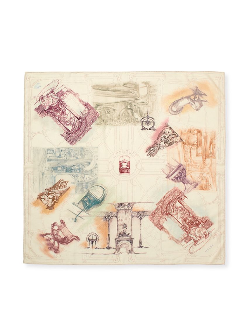 ウールシルクストール(スカーフ・バンダナ)｜グッズ│MUCHA（ミュシャ