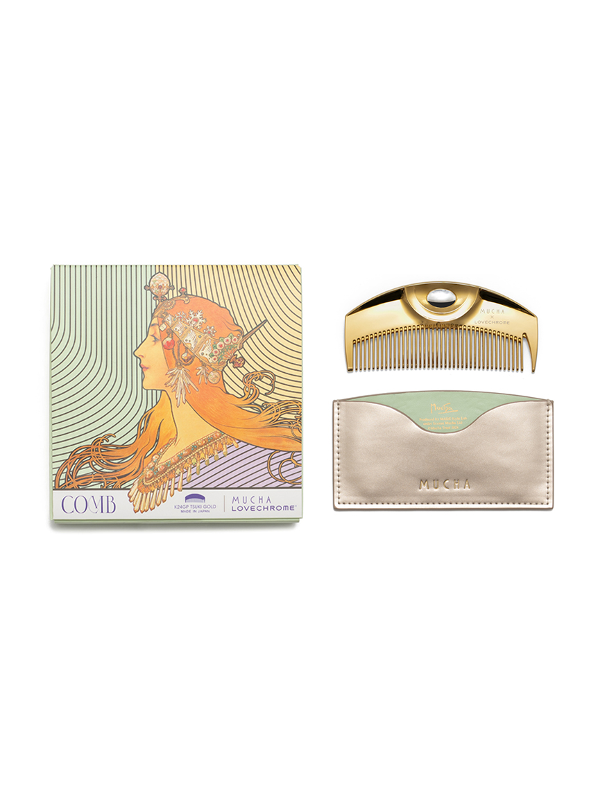 MUCHA×LOVECHROME®K24GP TSUKI ヘアコーム
