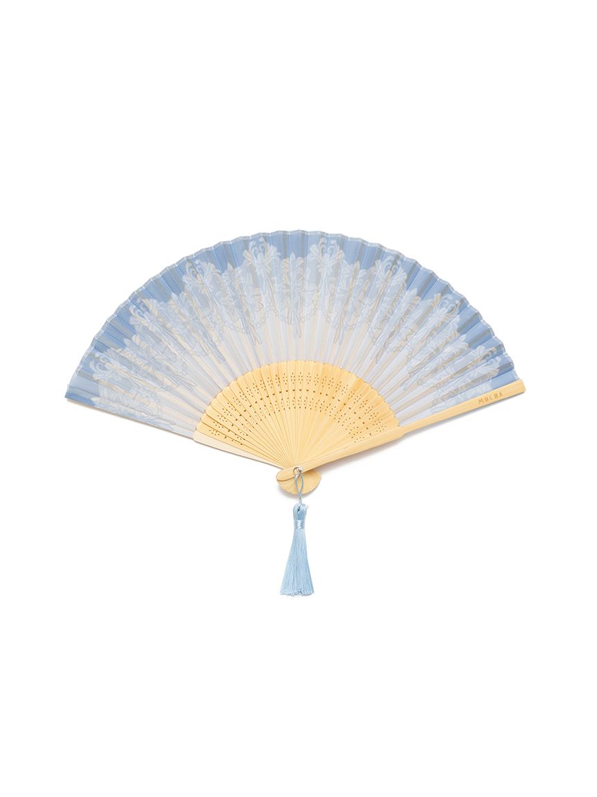 扇子 ブルーリリー(アクセサリー)｜グッズ│MUCHA（ミュシャ）の通販