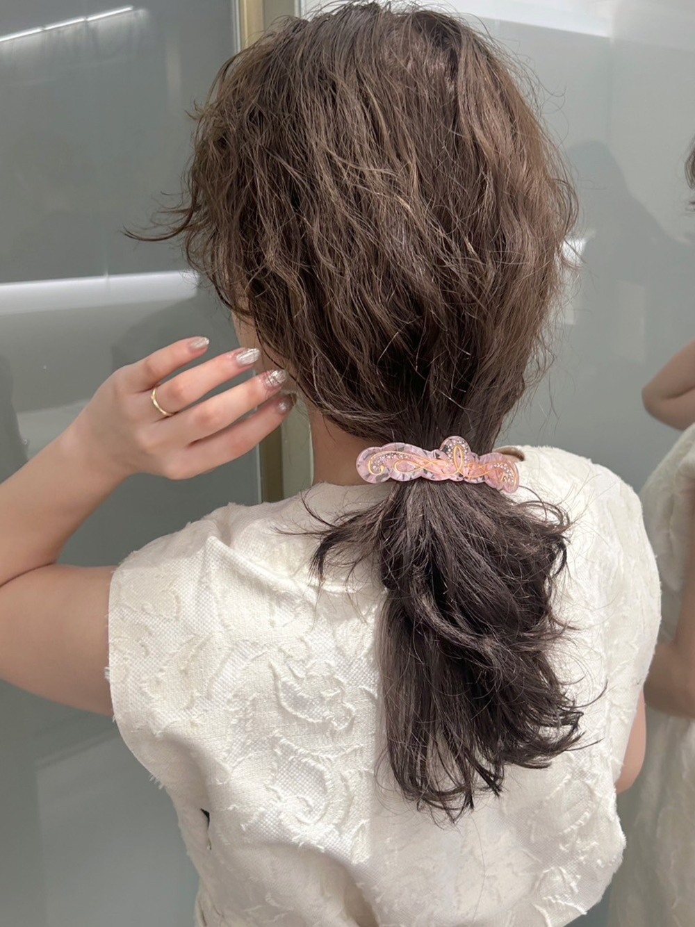 カリグラフィー バレッタ(ヘアアクセサリー)｜グッズ│MUCHA（ミュシャ 