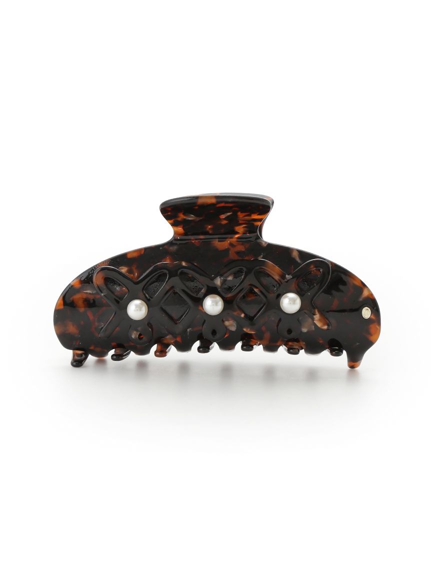 ヘアクリップL ハートパール(ヘアアクセサリー)｜グッズ│MUCHA