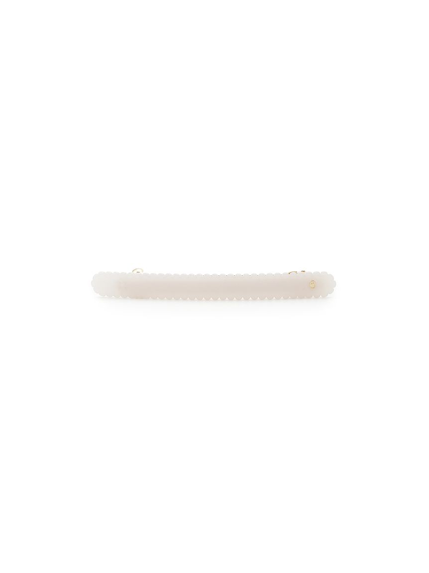 スカラップレースバレッタ(ヘアアクセサリー)｜グッズ│MUCHA