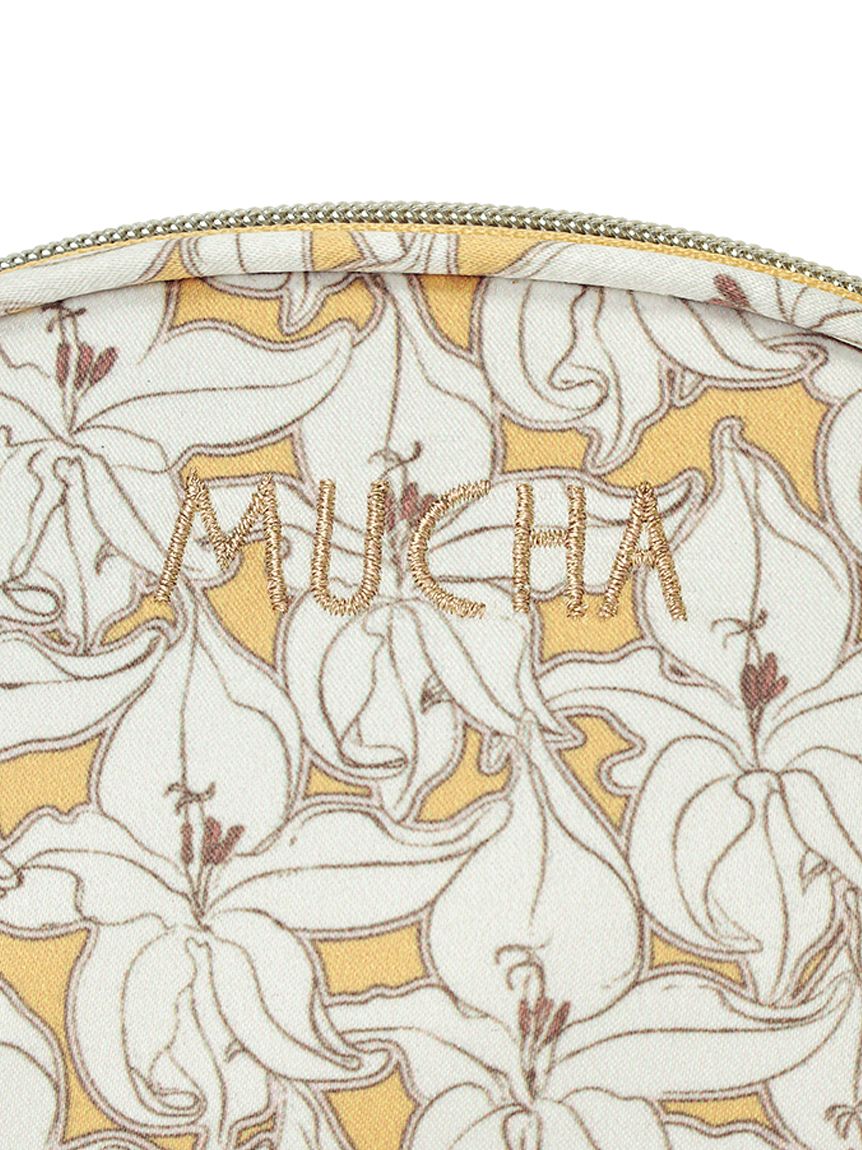 セール 一番安い サテンポーチ リリー(ポーチ)｜グッズ│MUCHA（ミュシャ）の通販 シーツ・カバー