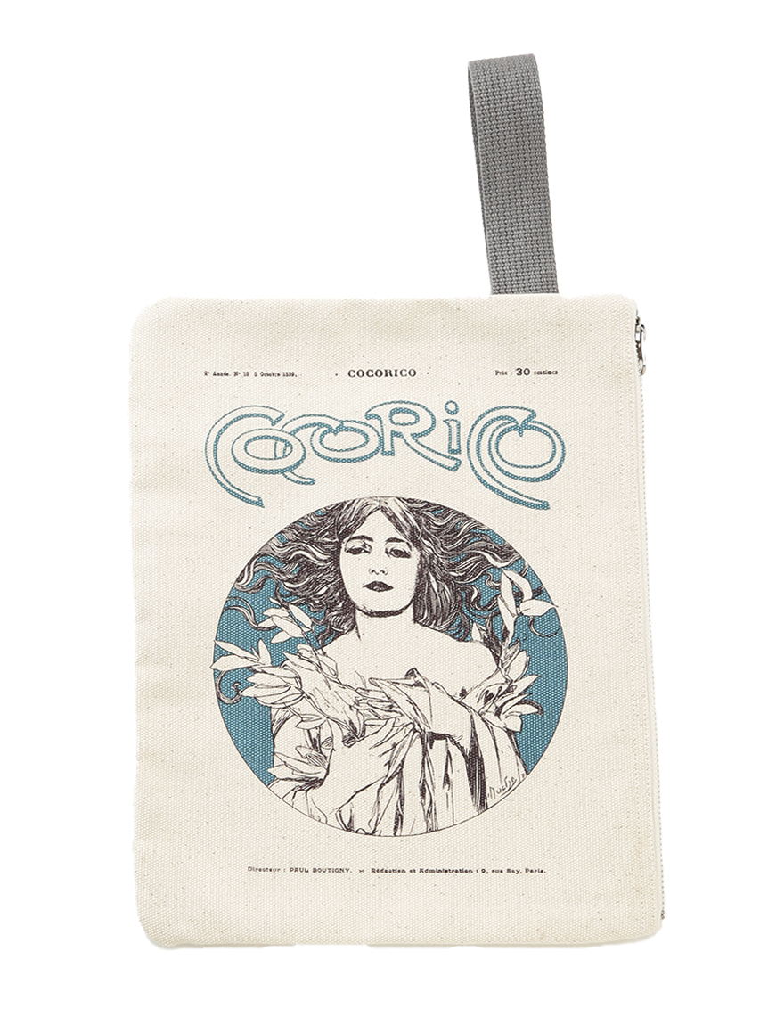 ALPHONSE MUCHA ポーチ ジャガードポーチ（ポーチ）｜MUCHA（ミュシャ）｜ファッション