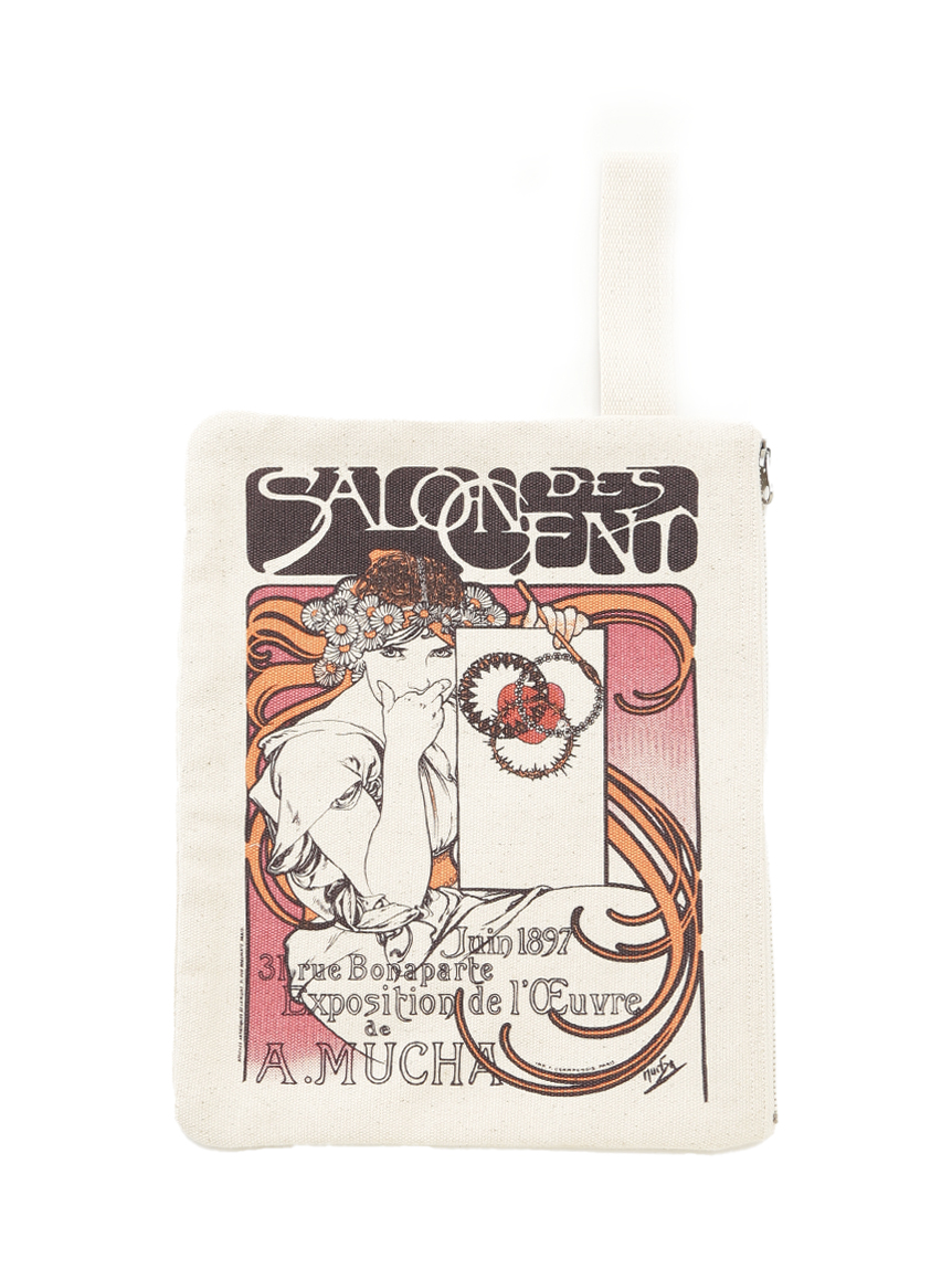 ミュージアム フラットポーチ(ポーチ)｜グッズ│MUCHA（ミュシャ