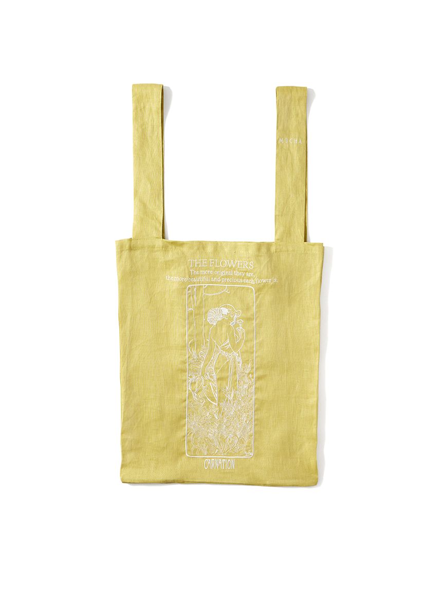 マルシェトートバッグ「四つの花」(バッグ)｜グッズ│MUCHA