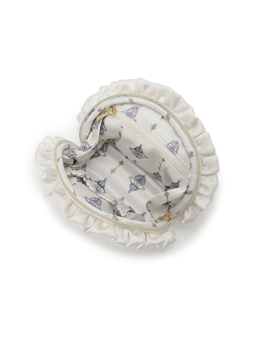 ラウンドフリルポーチ ヒヤシンス姫(ポーチ)｜グッズ│MUCHA（ミュシャ