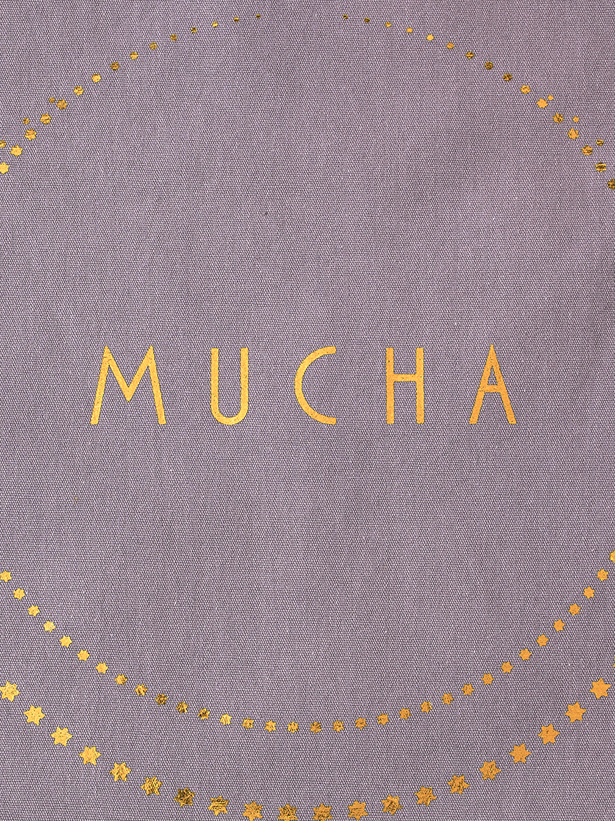 セルフラッピング】MUCHA 月と星 巾着トート(ギフトキット