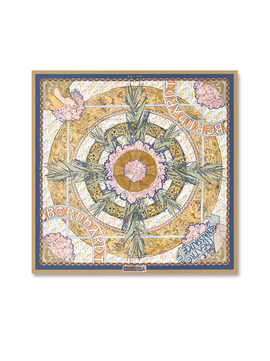 シルクスカーフ ジスモンダ(スカーフ)｜グッズ│MUCHA（ミュシャ）の