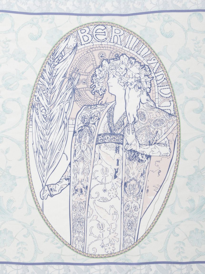 シルクスカーフ ジスモンダ(スカーフ)｜グッズ│MUCHA（ミュシャ）の