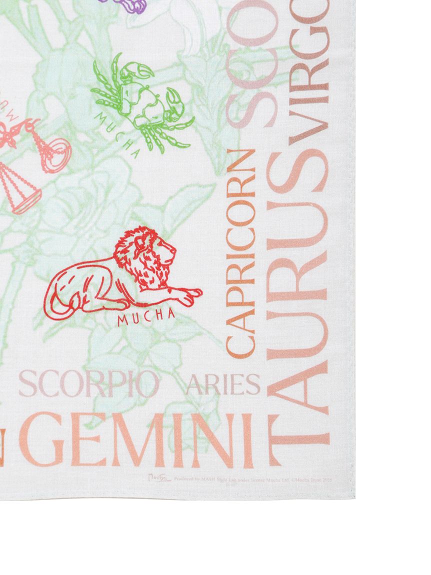 ハンカチ ゾディアックフラワー(ハンカチ・ハンドタオル)｜グッズ