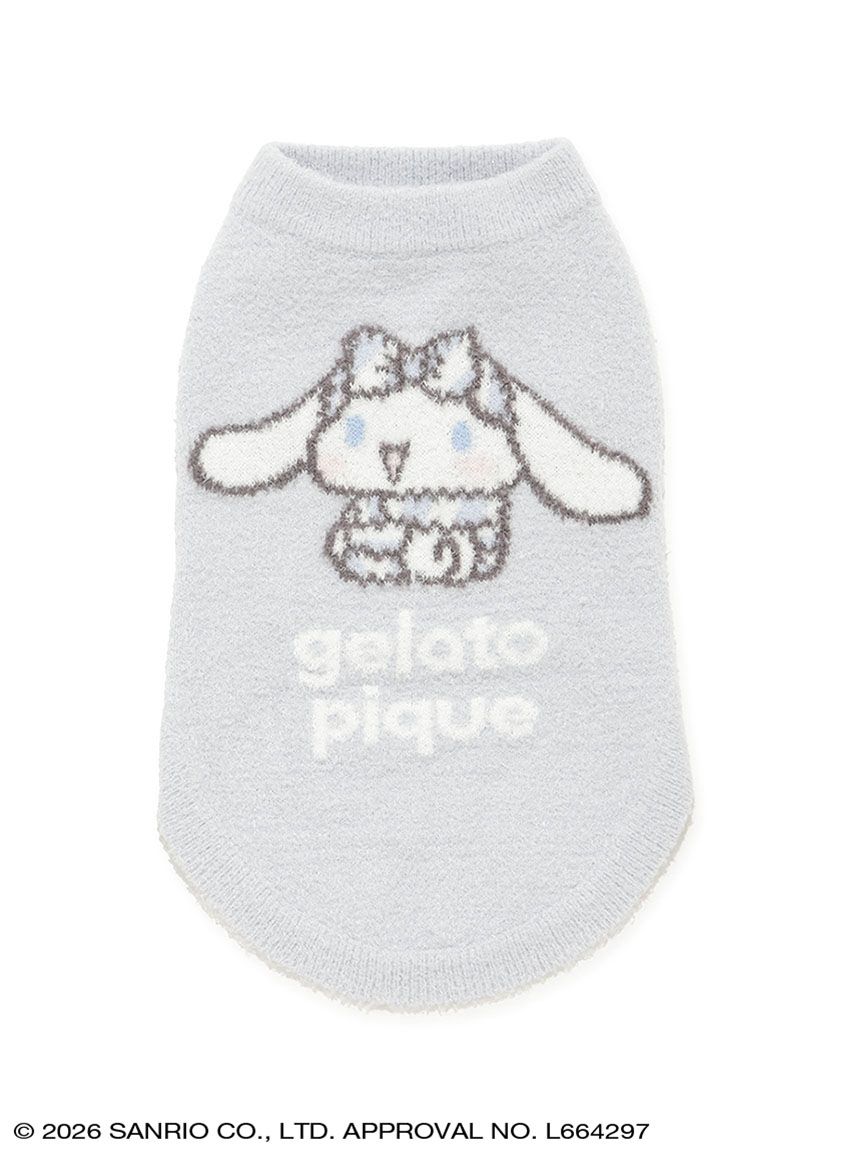 サンリオハウス ジェラートピケ　 CAT＆DOG プルオーバー S ジェラピケ gelato pique(ジェラート ピケ)】初コラボレーションの「GELATO PIQUE