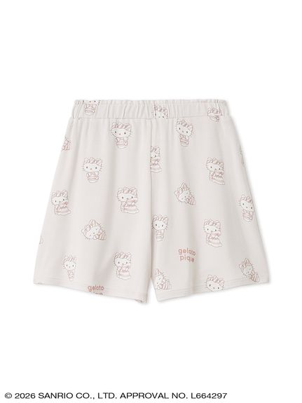 gelato pique】【KIDS】総柄ショートパンツ(キッズ＆ベイビー