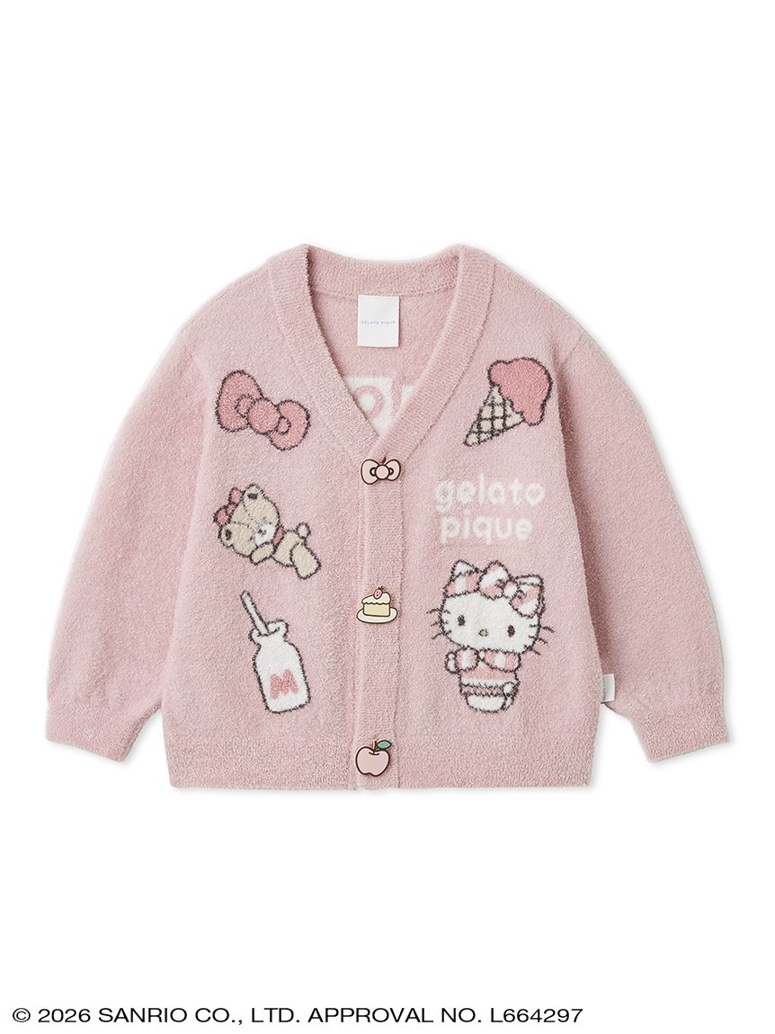 gelato pique】【KIDS】スムーズィーカーディガン(キッズ＆ベイビー