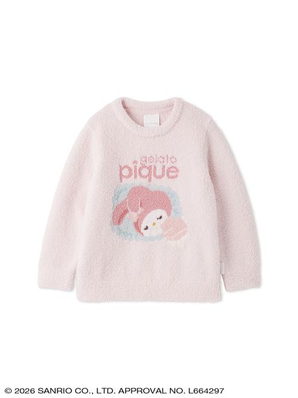 gelato pique】【KIDS】ベビモコジャガードプルオーバー(キッズ
