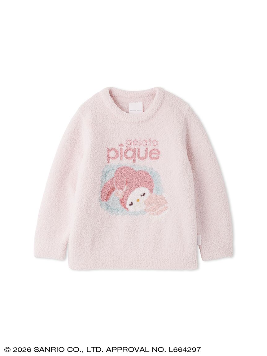 gelato pique】【KIDS】ベビモコジャガードプルオーバー(キッズ