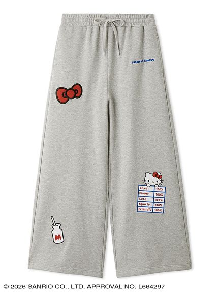 アップリケスウェットパンツ(ボトムス) │sanrio house（サンリオ