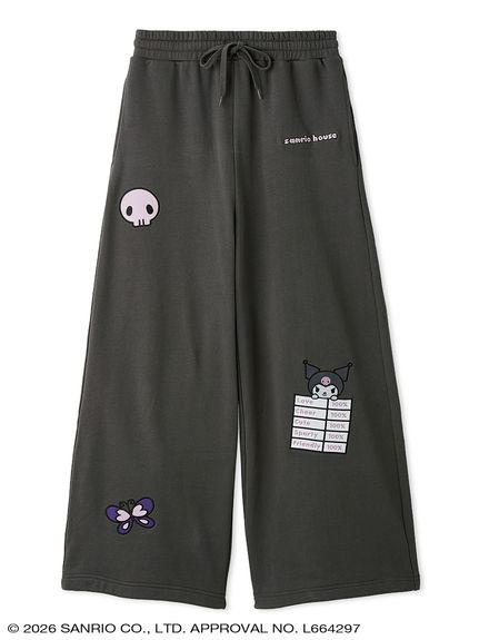 アップリケスウェットパンツ(ボトムス) │sanrio house（サンリオ