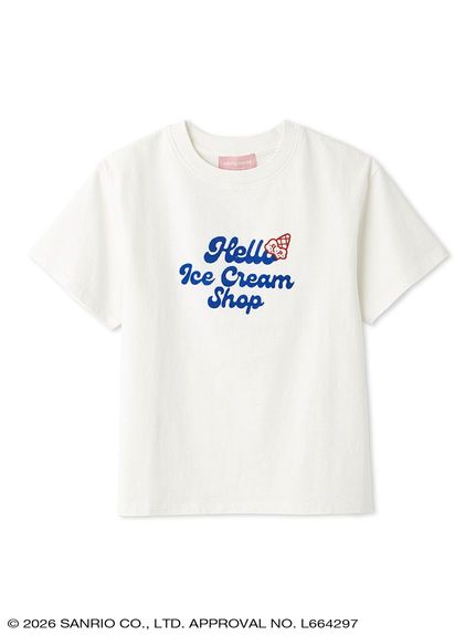HELLO ICE CREAM SHOP 】クロップドTシャツ(トップス) │sanrio house