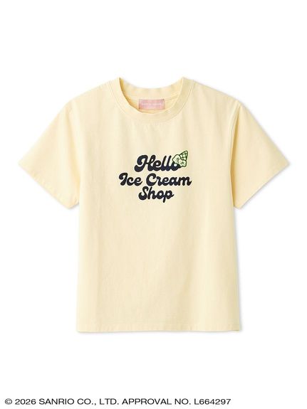 HELLO ICE CREAM SHOP 】クロップドTシャツ(トップス) │sanrio house