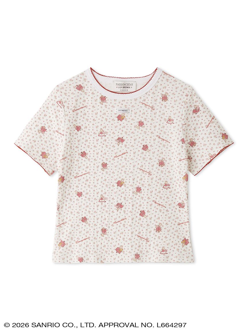 LILY BROWN】総柄Tシャツ(トップス) │sanrio house（サンリオハウス