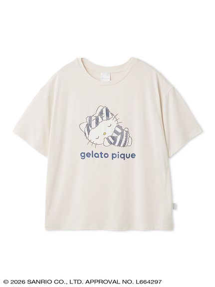 gelato pique】【LADIES】ワンポイントTシャツ(ルームウェア・インナー