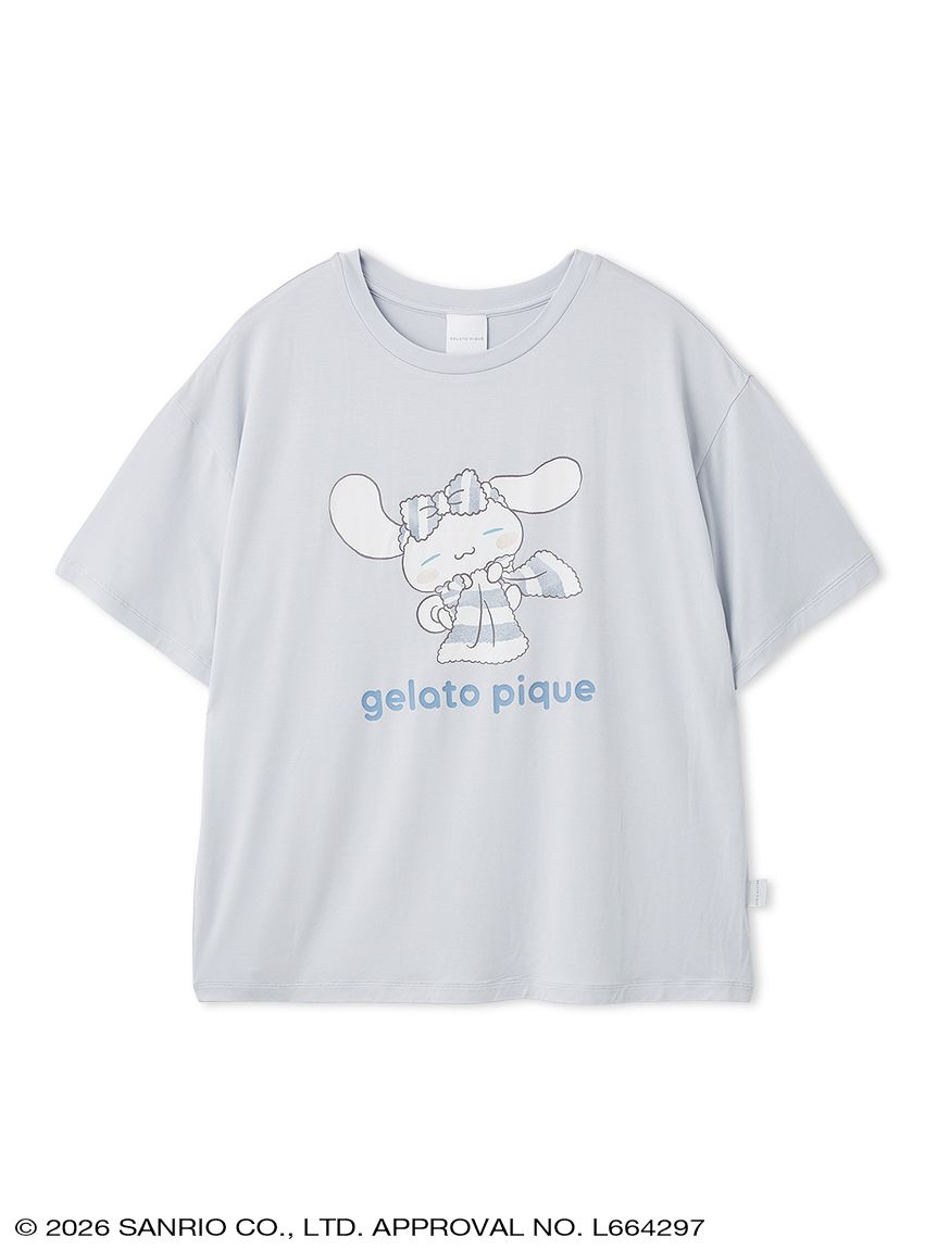 gelato pique】【LADIES】ワンポイントTシャツ(ルームウェア・インナー