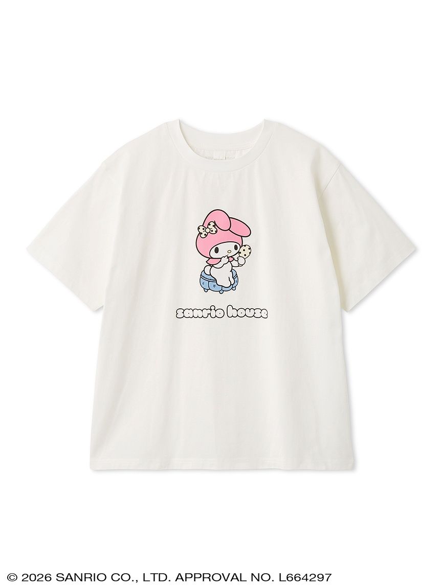 ドットアートプリントTシャツ(トップス) │sanrio house（サンリオ