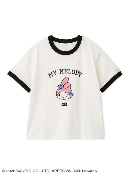 クロップド丈リンガーTシャツ(トップス) │sanrio house（サンリオ