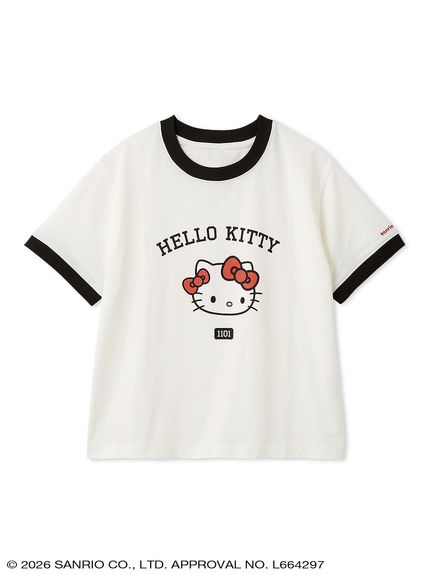 クロップド丈リンガーTシャツ(トップス) │sanrio house（サンリオ