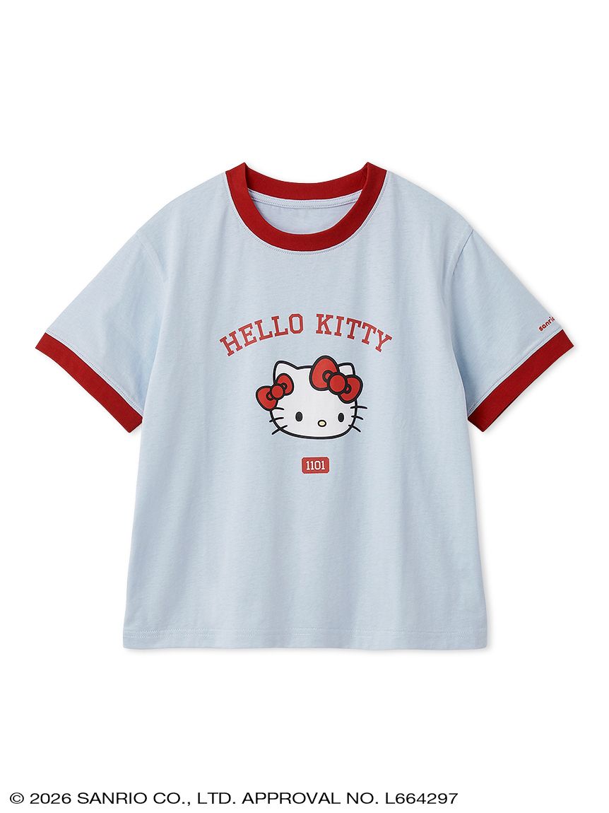 クロップド丈リンガーTシャツ(トップス) │sanrio house（サンリオ