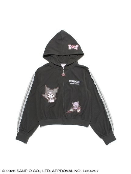 クロップドアップリケフーディー(トップス) │sanrio house（サンリオ
