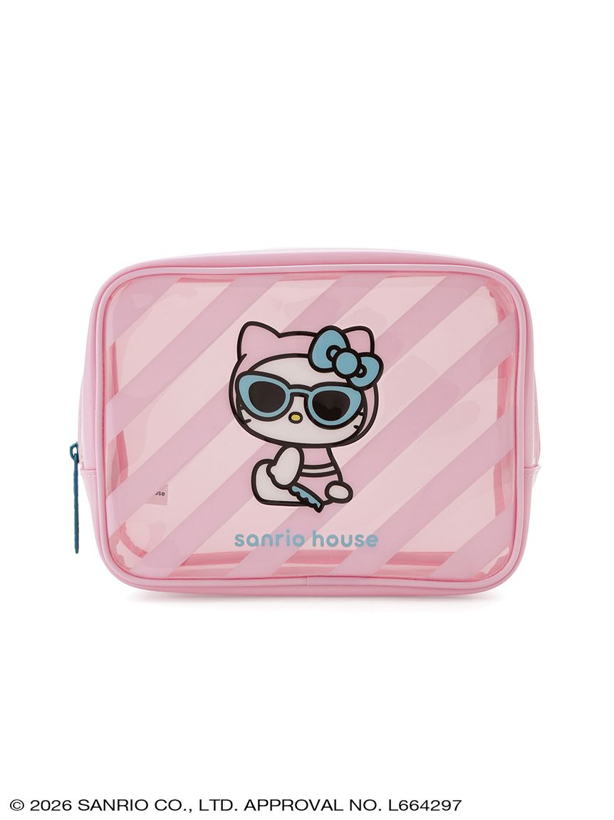 SUMMER BEACH CLUB】スクエアクリアポーチ(ポーチ) │sanrio house