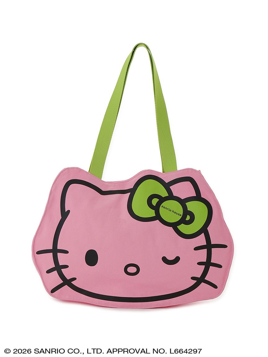 ハローキティ フェイストートバッグ(バッグ) │sanrio house（サンリオ
