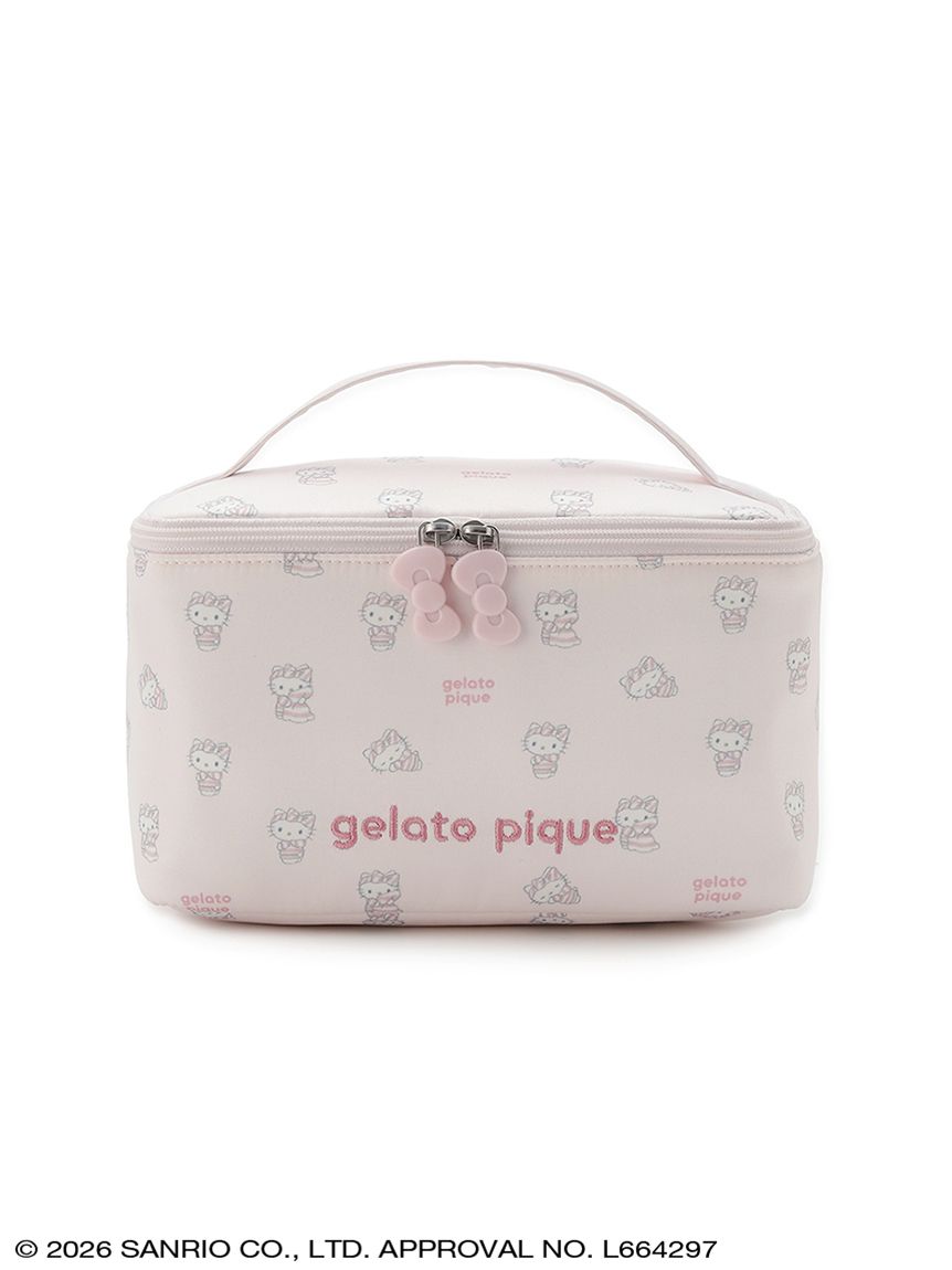 サンリオ ハウスgelato pique総柄バニティポーチ gelato pique】総柄バニティポーチ(ポーチ) │sanrio house（サンリオ