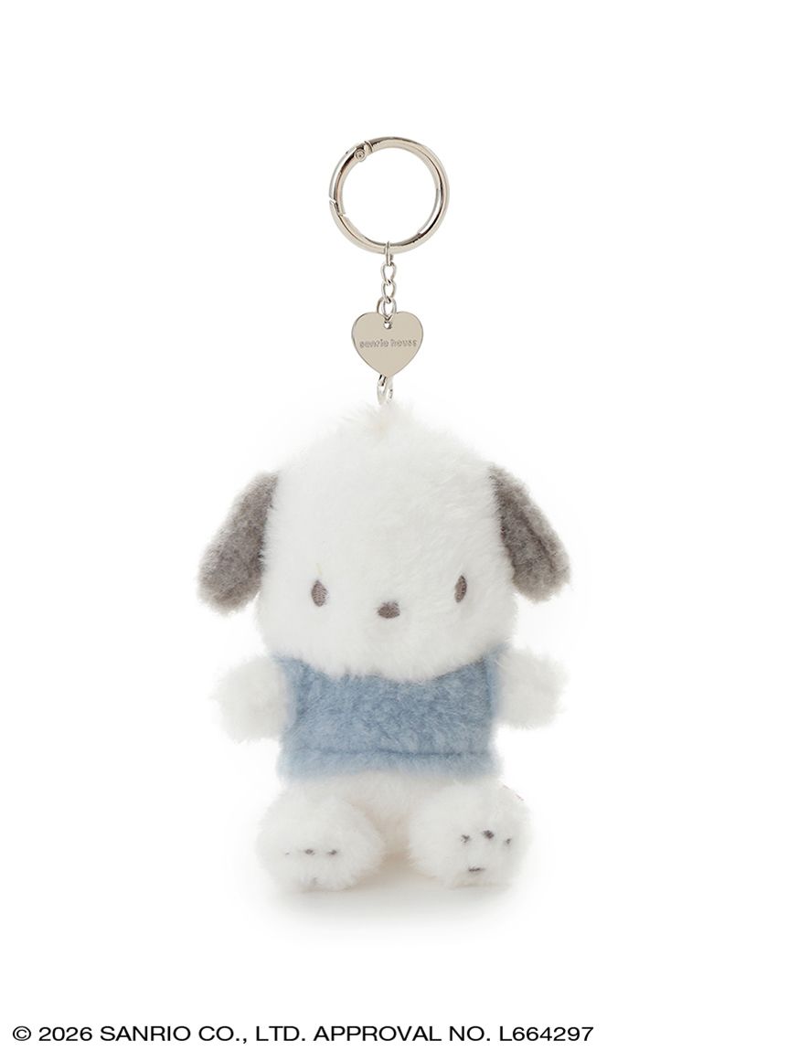 【sanrio house限定】シナモロールオリジナルぬいぐるみチャーム Maison de FLEUR】「シナモロール」のお誕生日を記念！リボンと