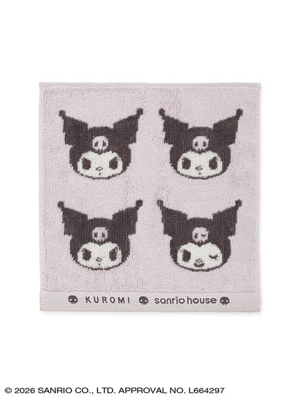 フェイス柄ハンドタオル(タオル・ハンカチ) │sanrio house（サンリオ