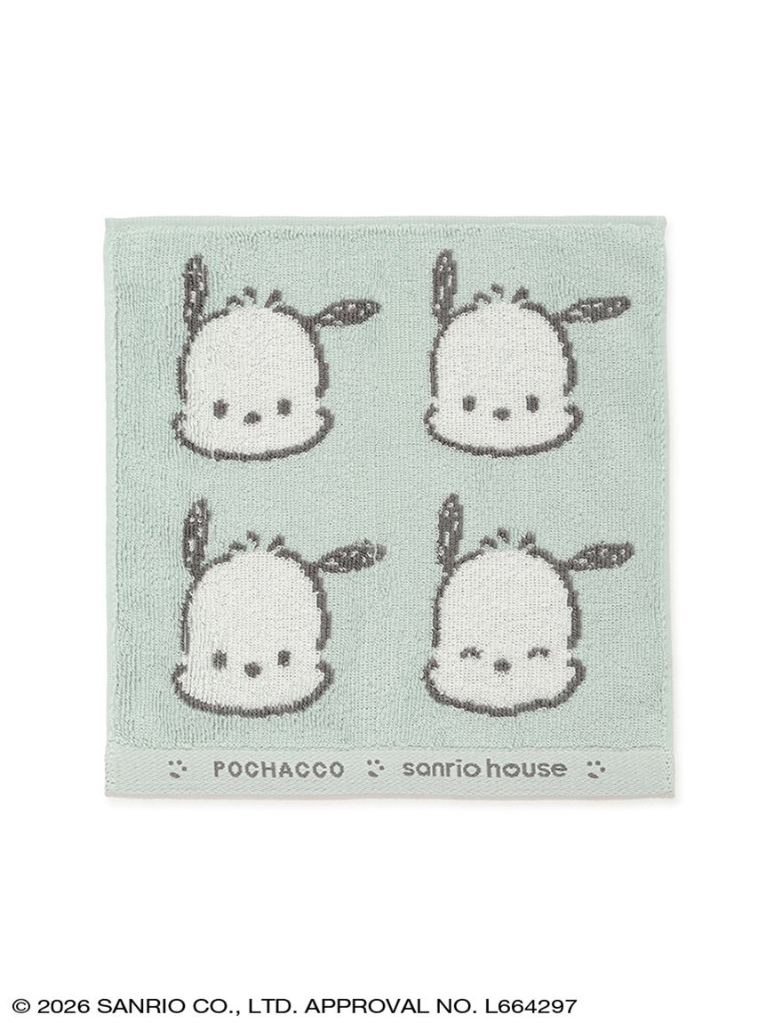 フェイス柄ハンドタオル(タオル・ハンカチ) │sanrio house（サンリオ