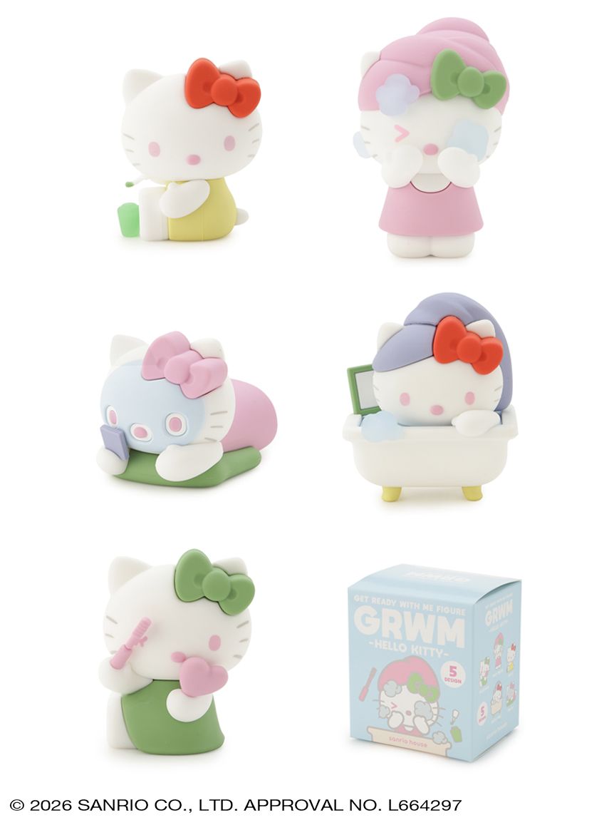 sanrio houseシークレットコレクション】フラッフィーハローキティ