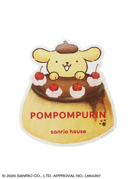 ポムポムプリン】ステッカー(その他) │sanrio house（サンリオハウス