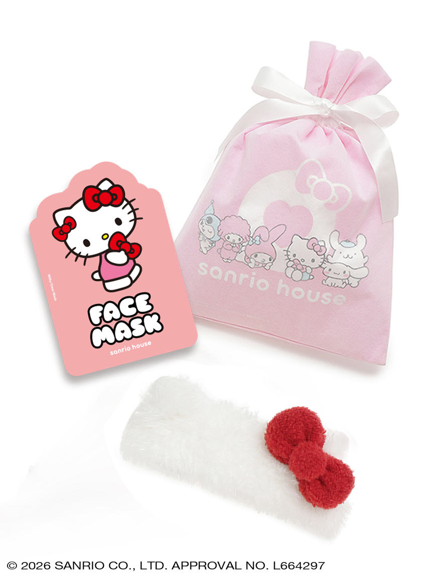 【ラッピング済み】ヘアバンド＆フェイスマスクセット