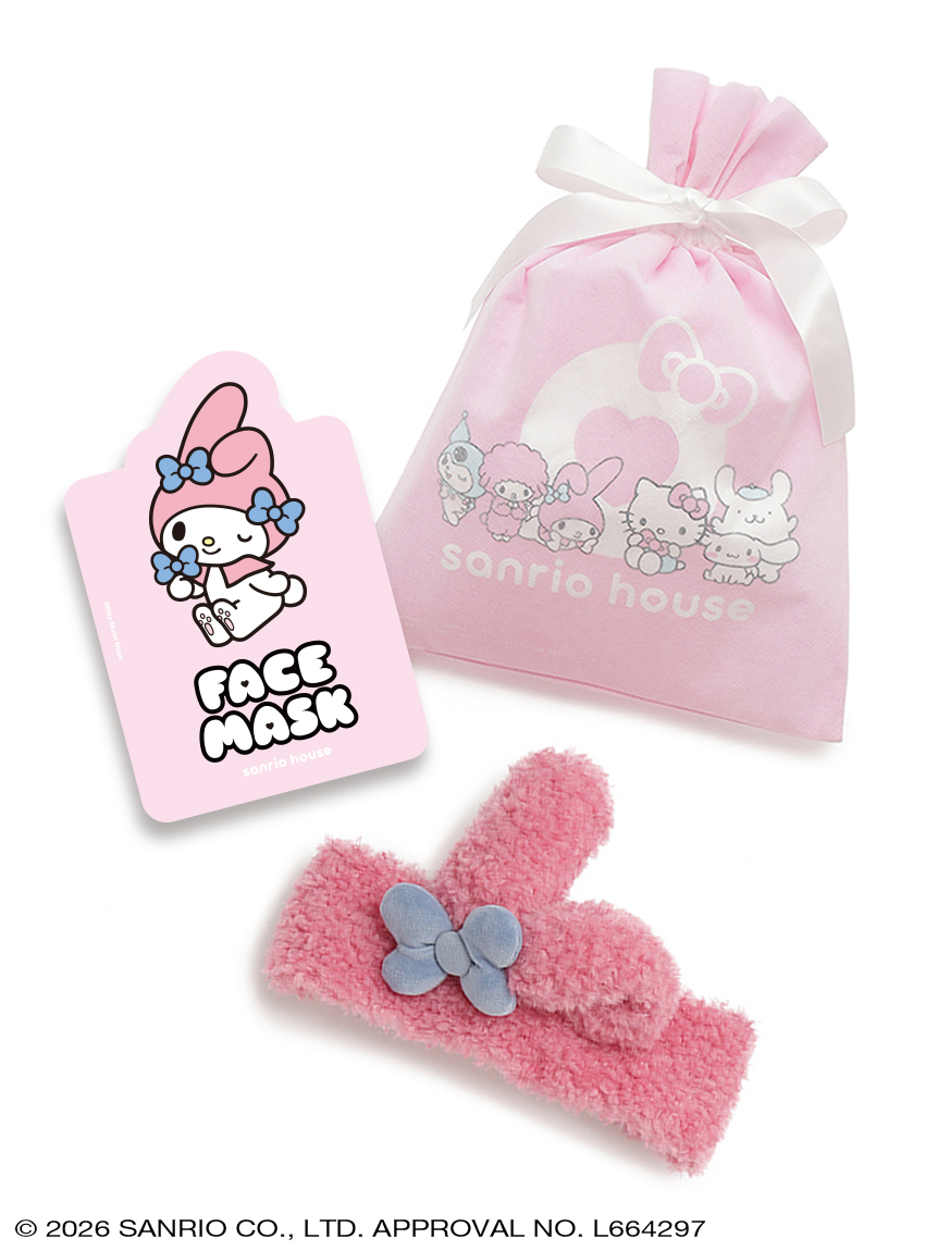 ラッピング済み】ヘアバンド＆フェイスマスクセット(WEB限定・販路限定
