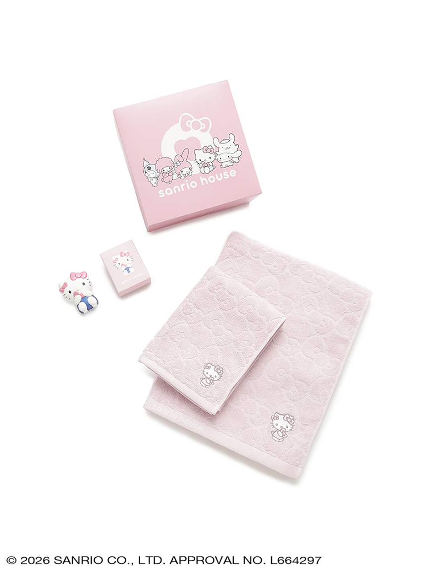 ラッピング済み】バスタオル＆フェイスタオル＆バスボムセット(WEB限定