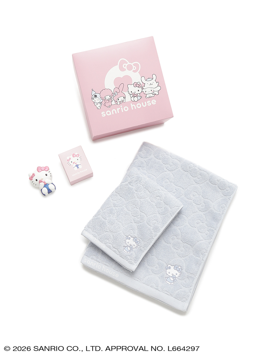 ラッピング済み】バスタオル＆フェイスタオル＆バスボムセット(WEB限定