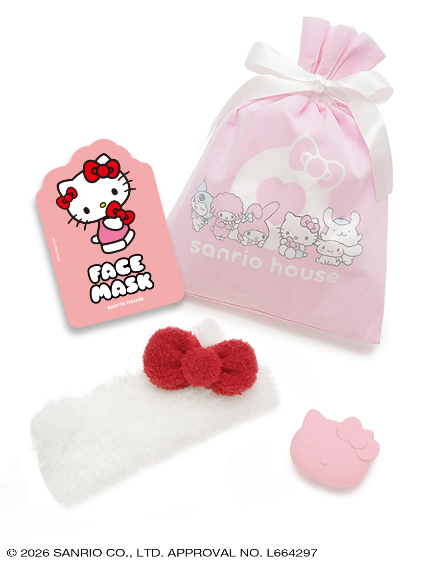 【ラッピング済み】スカルプブラシ＆ヘアバンド＆フェイスマスクセット