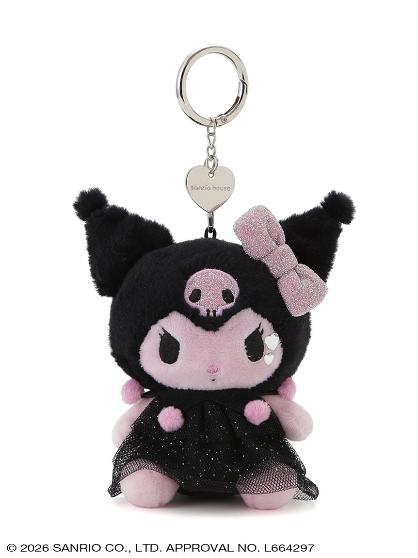 PINK×BLACK】ぬいチャーム(キーケース・キーホルダー