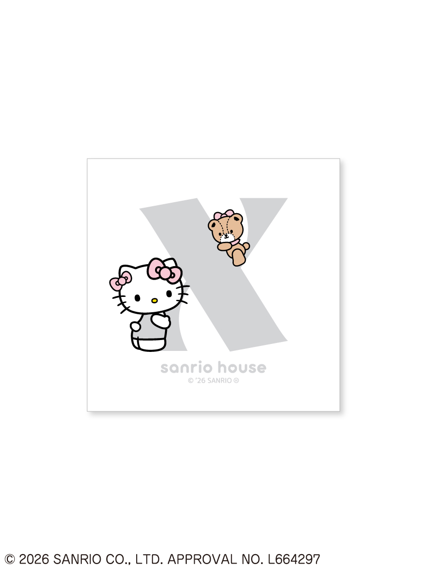 ONLINE限定】イニシャルステッカー ハローキティ(その他) │sanrio