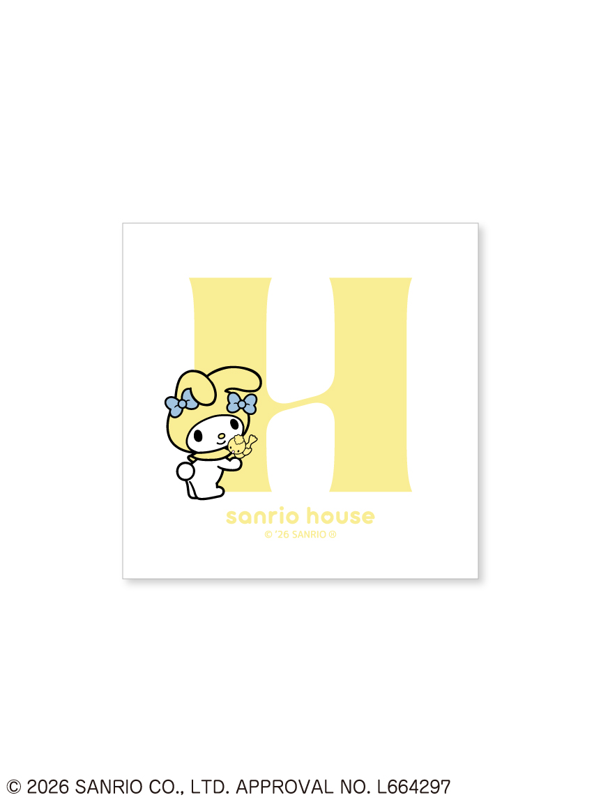 ONLINE限定】イニシャルステッカー マイメロディ(その他) │sanrio