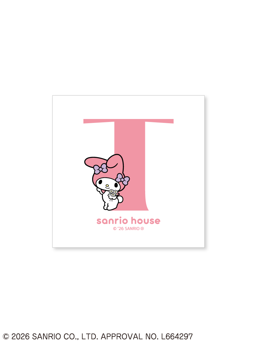 ONLINE限定】イニシャルステッカー マイメロディ(その他) │sanrio